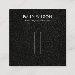 CARTE D'AFFICHAGE DU TITRE DE MOSAÏQUE NOIR