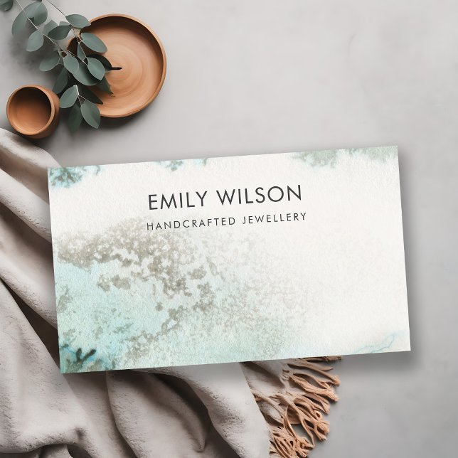 Carte d'affichage en blanc Emerald Green Silver Ag (Créateur téléchargé)