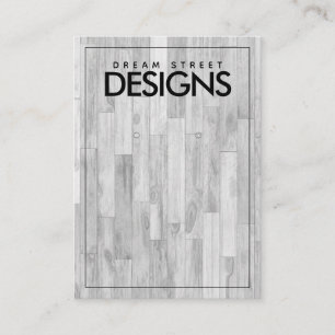 Carte d'affichage en bois gris minimal