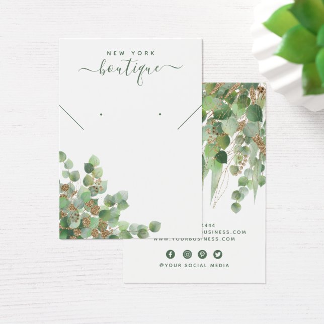 Carte d'affichage Eucalyptus Naturel & Parties sci (Bureau)