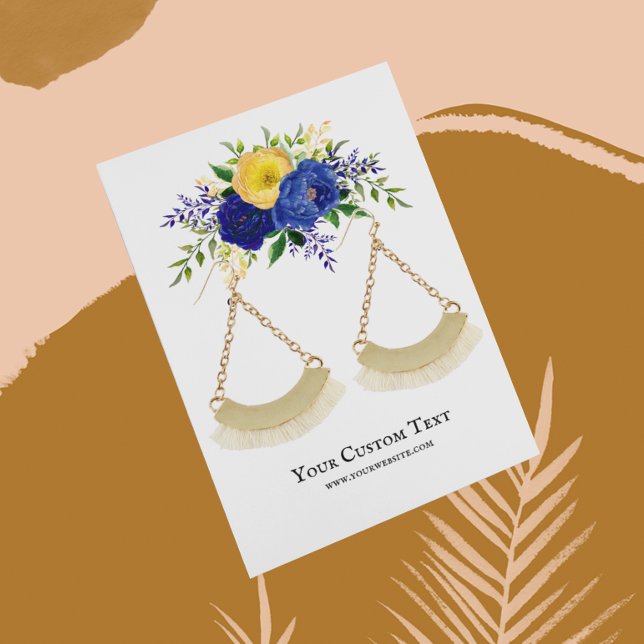 Carte d'affichage pour bijoux à oreilles ・ Aquarel (Créateur téléchargé)