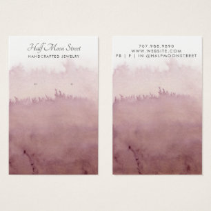 Carte d'affichage pour bijoux Ethereal Watercolor