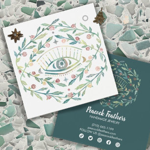 Carte d'affichage pour collier à bijoux à oreilles