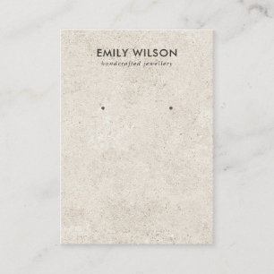 CARTE D'AFFICHAGE RUSTIQUE DE STUCCO BLANC STUD EA