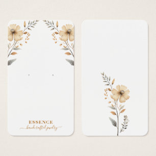 Carte d'affichage Rustique Fleurs sauvages d'aquar