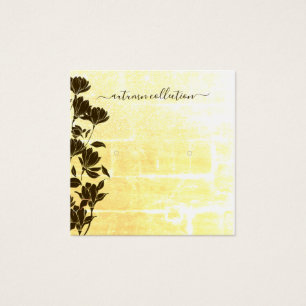 Carte d'affichage Rustique Floral Autumn Boho Ear 