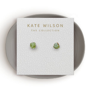 Carte d'affichage simple à oreille grise