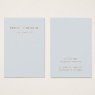 Carte d'affichage simple à oreille parisienne