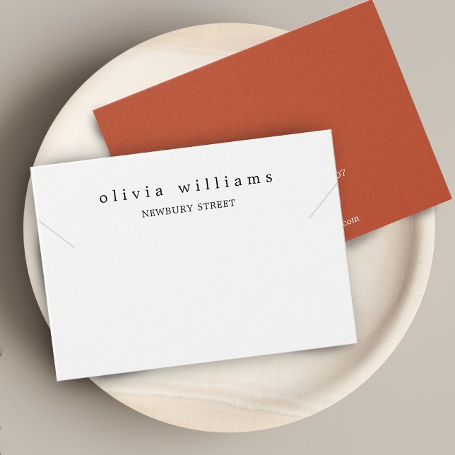 Carte d'affichage simple et moderne du bracelet de (Créateur téléchargé)