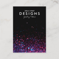 Carte d'affichage tendance Parties scintillant ros