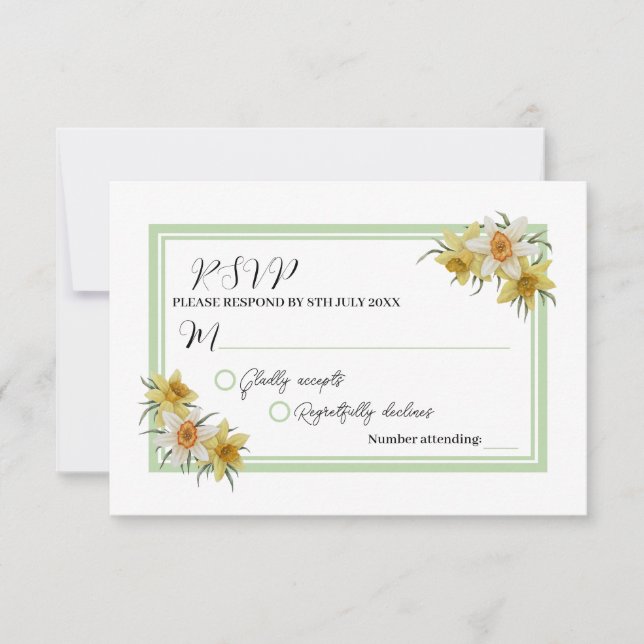 Carte Daffodique (Devant)