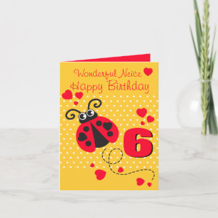 Cartes Rouge De Coccinelle D Anniversaire Zazzle Ca