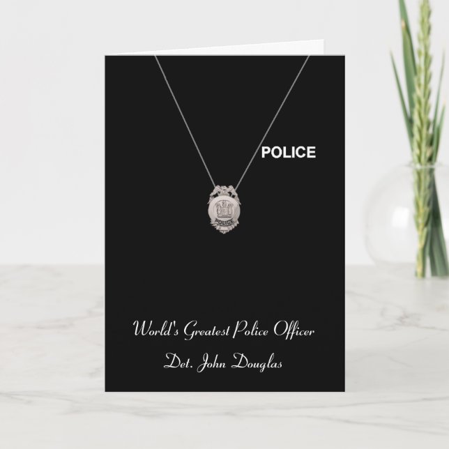 Carte d'agent de police (Devant)