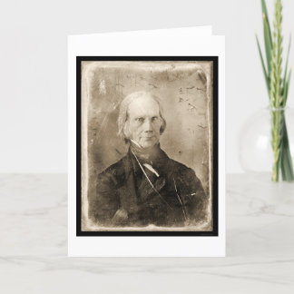 Carte Daguerréotype 1851 de Henry Clay