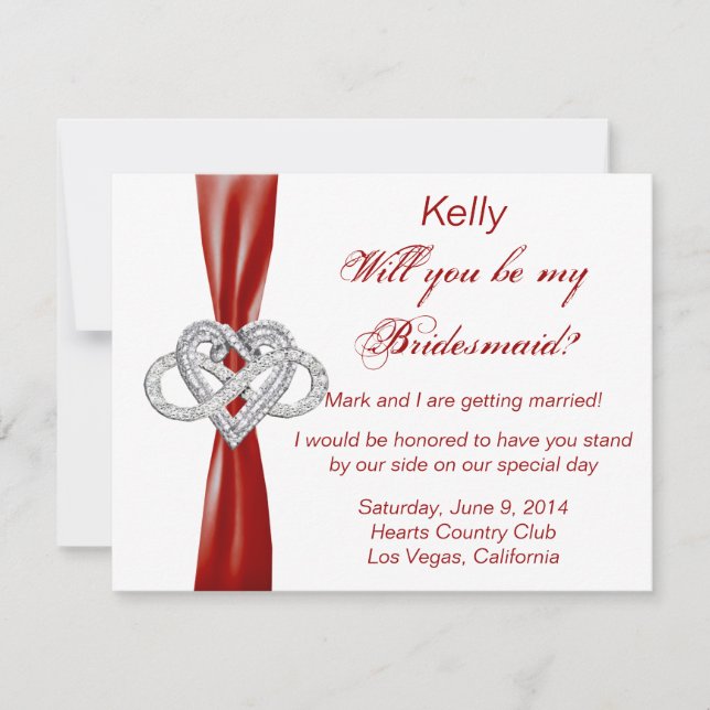 Carte d'aide au coeur Red Infinity (Devant)