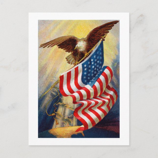 Carte d'aigle patriotique (Devant)