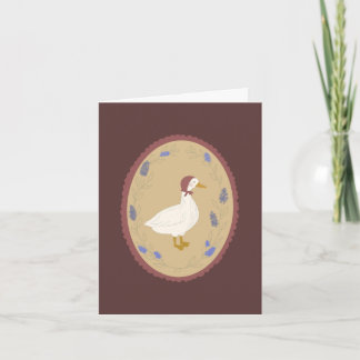Carte Dainty little goose card