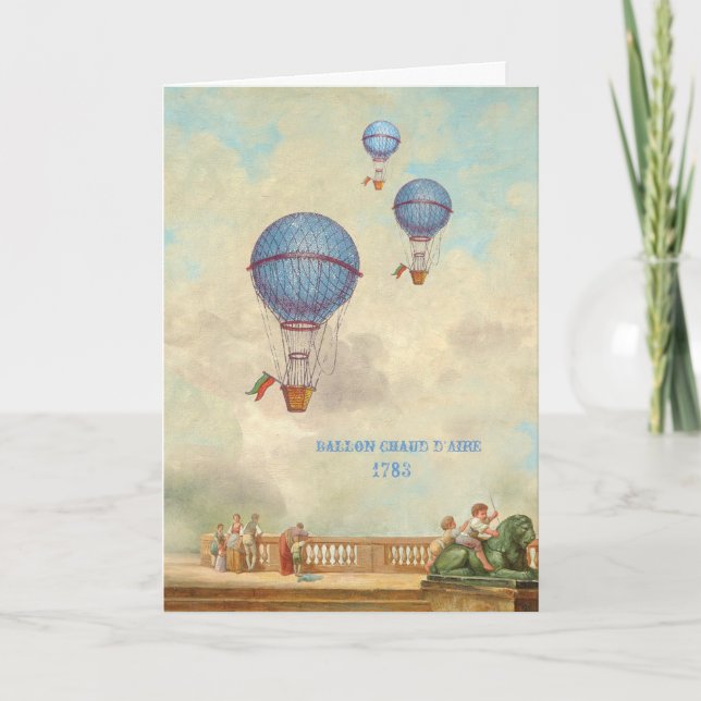 Carte d'Aire de Chaud de ballon (Devant)