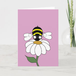 Carte Daisy Buzz (Vierge à l'intérieur)
