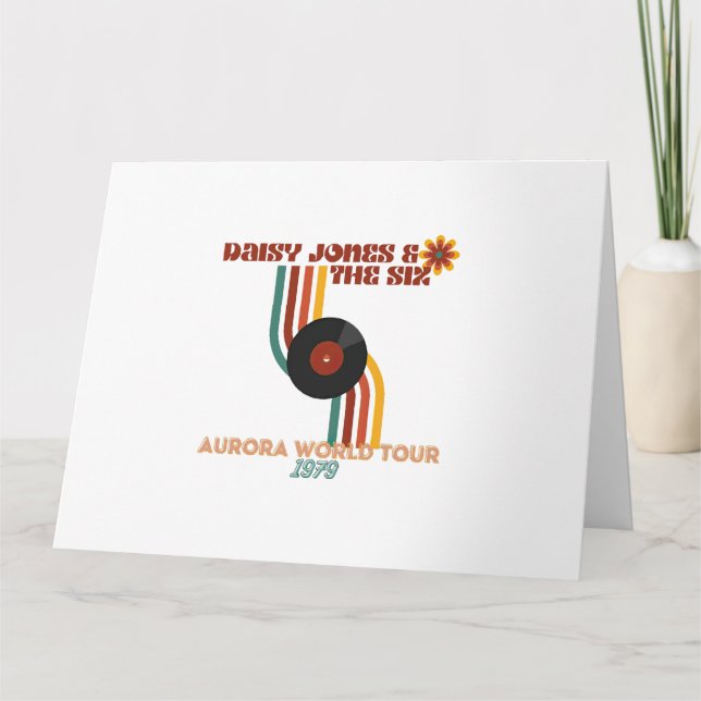 Carte Daisy Jones Les Six (Devant)