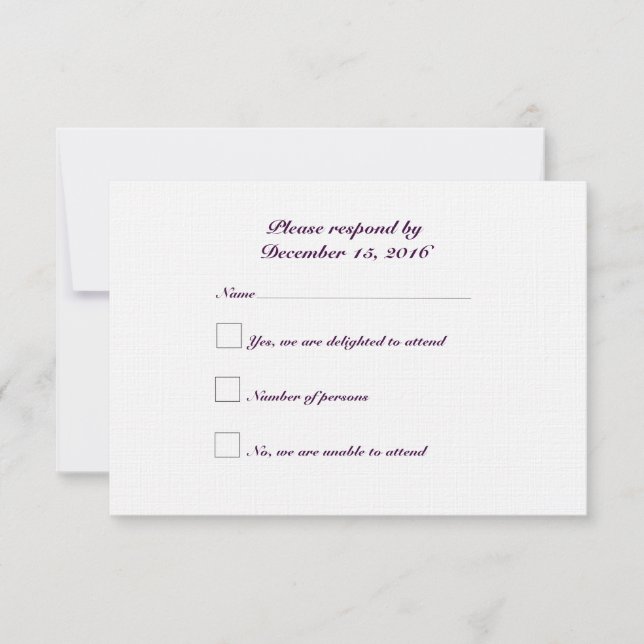 Carte Daisy Responsable : Linge 3,5 po x 5 po 3,5  (Devant)