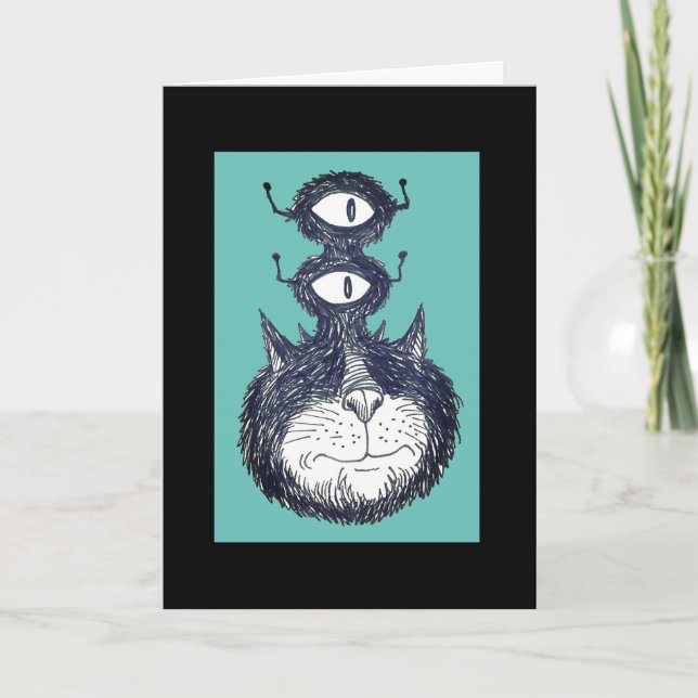 Carte d'Alien de l'espace (Devant)