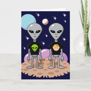 Carte d'Alien ironique