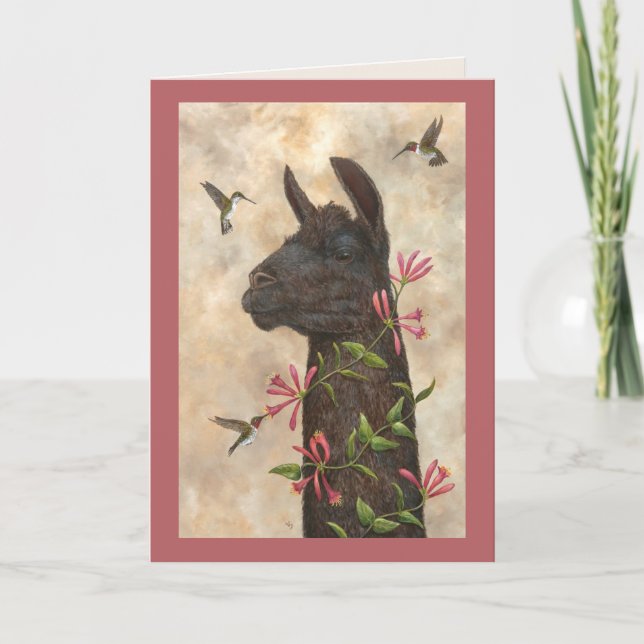 Carte d'alimentation de colibri (Devant)