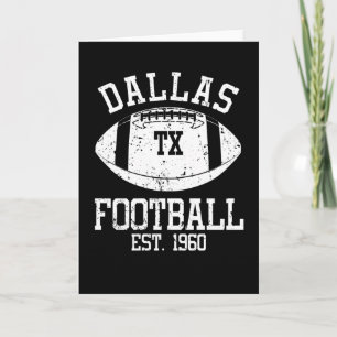 Carte Dallas Football Fan Gift Present Idea
