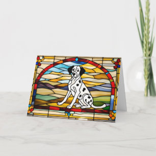 Carte Dalmatien Mignon Vitrail