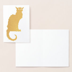 Carte d'aluminium de CAT NOIR