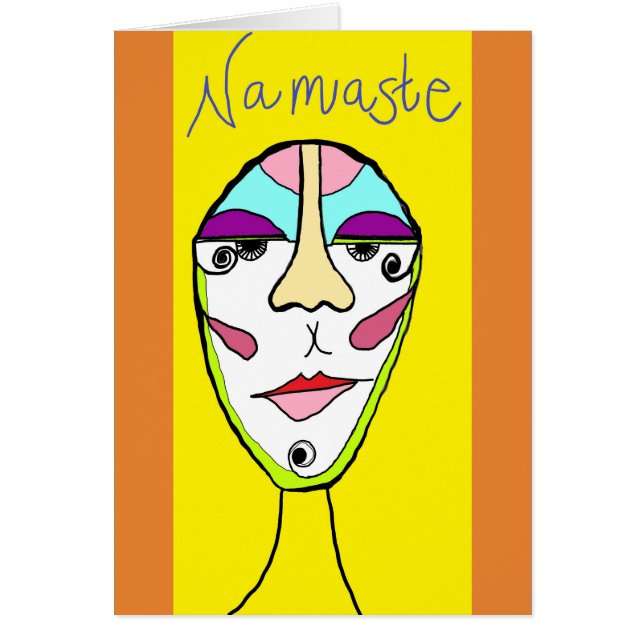 Carte d'amants de yoga (Devant)