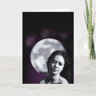 Carte dame de lune