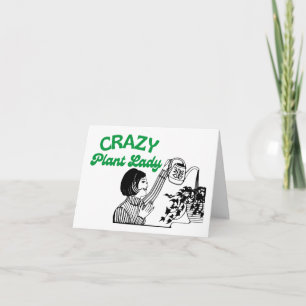 Carte Dame Plante folle