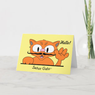 Carte d'amitié amusante Meow's It Go' ? Chat de de