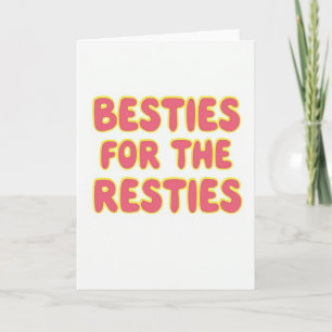 Carte d'amitié Besties pour toujours