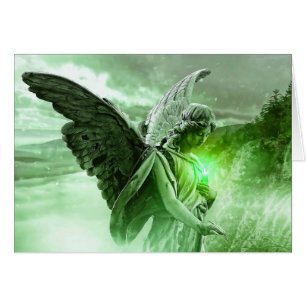 Carte d'amitié Mystical Angel Support