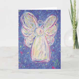 Carte d'amitié Starry Night Angel