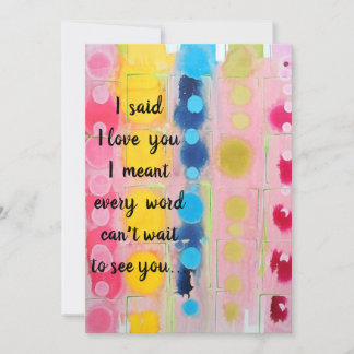carte d'amour