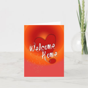 Carte d'amour de bienvenue