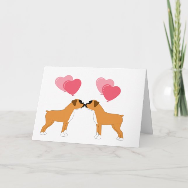 Carte d'amour de boxeur (Devant)