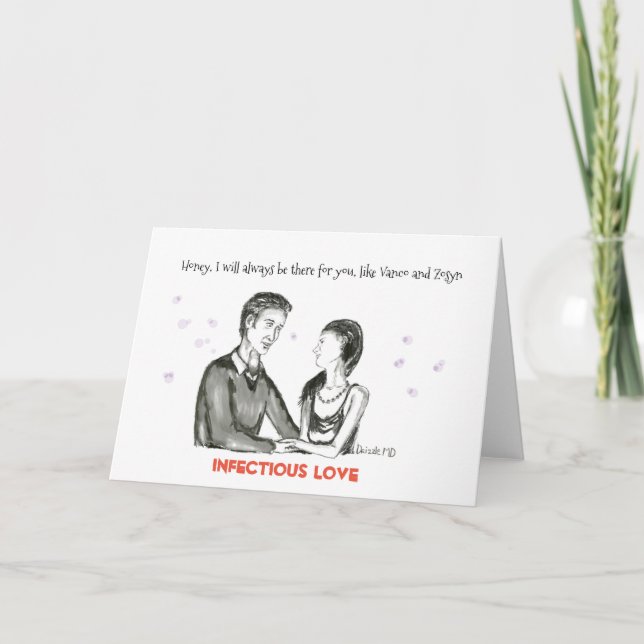 Carte d'amour infectieuse (Devant)