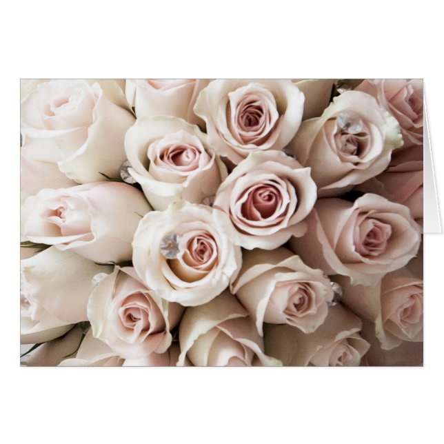 Carte d'amour intense nuptiale (Devant horizontal)