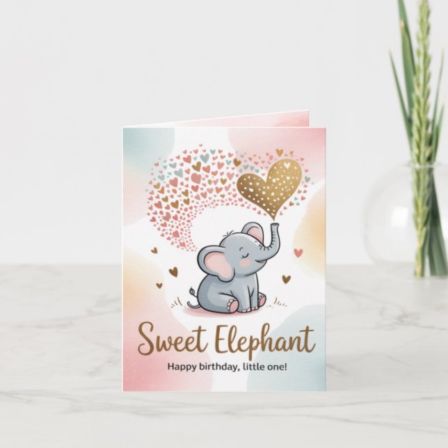 Carte d'amour pour enfants (Devant)