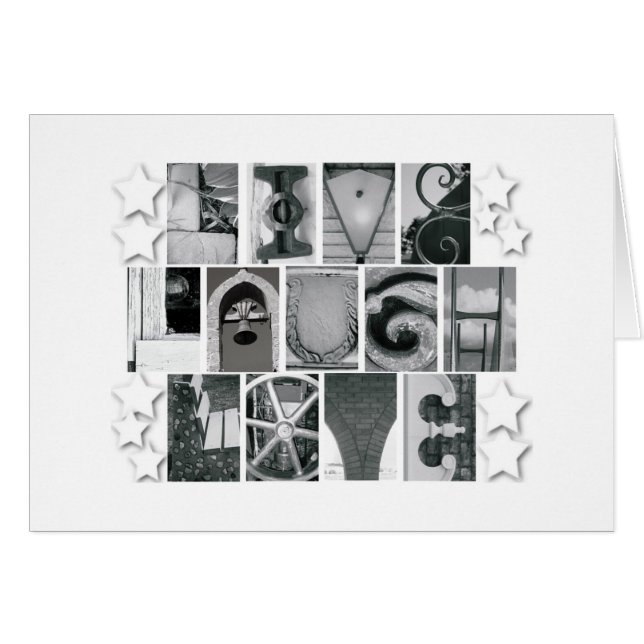 Carte d'amour Rire en direct (Devant horizontal)