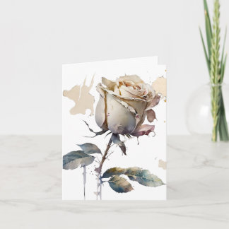 Carte d'amour Rose Blush