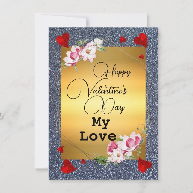 Carte d'amour triple (Devant)