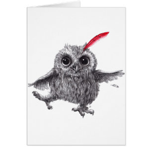 Carte Dancing Owl