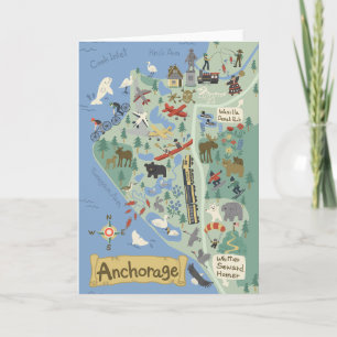 Carte d'ancrage Carte de voeux