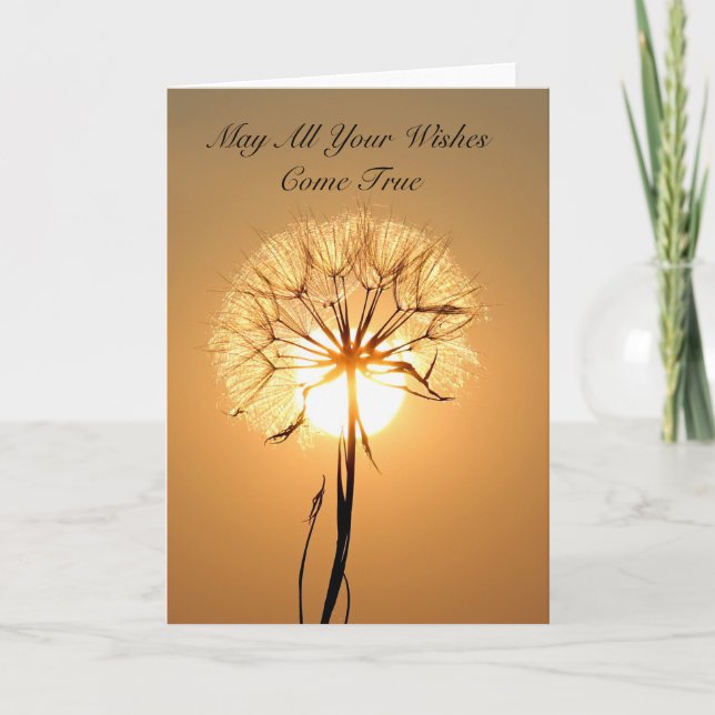 Carte Dandelion Wish (Devant)